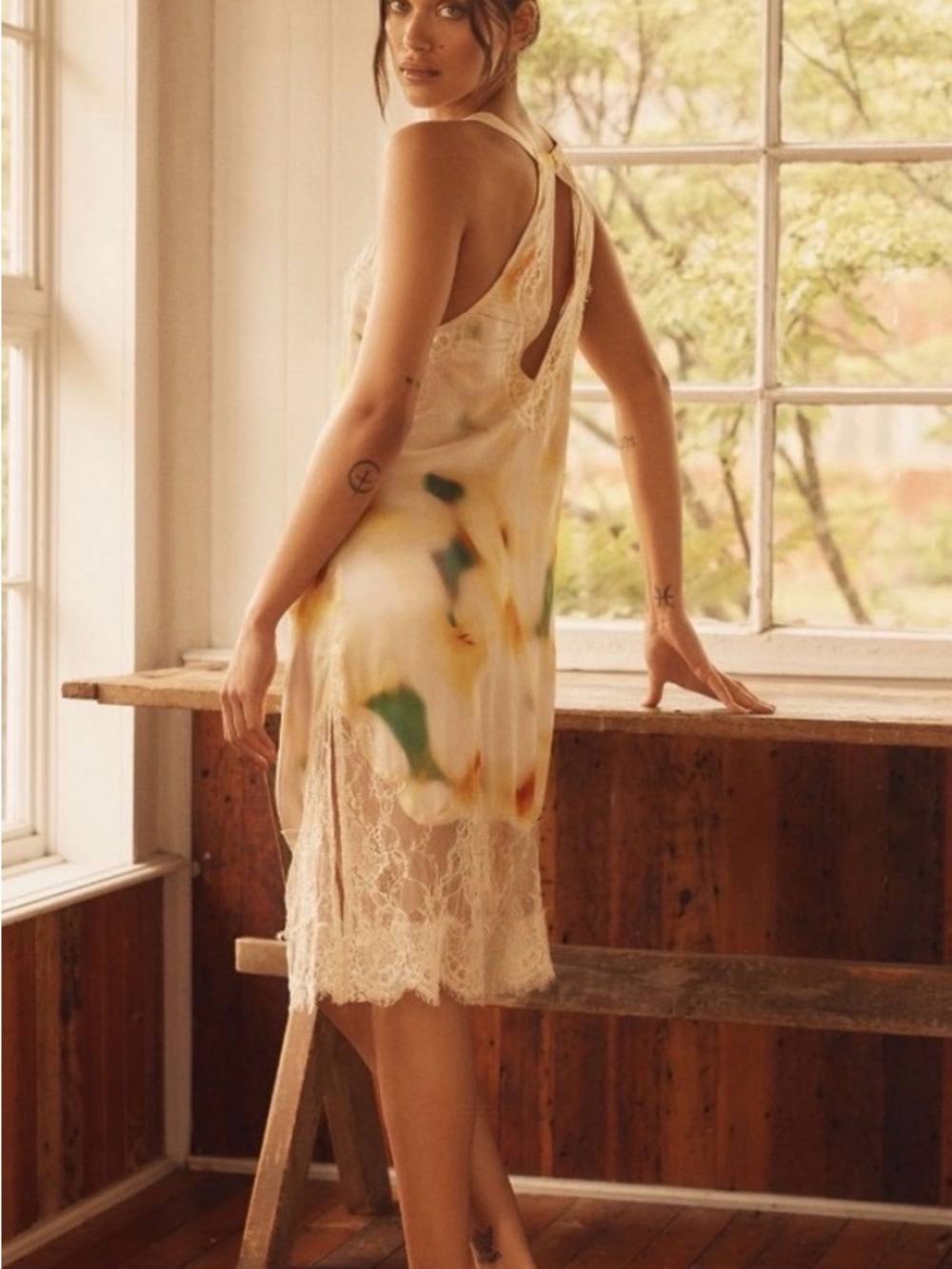 Anthropologie Slip Dress